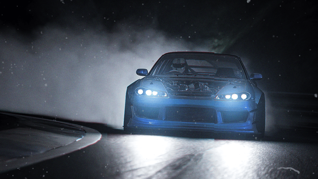 Silvia S15 in atmospheric garage